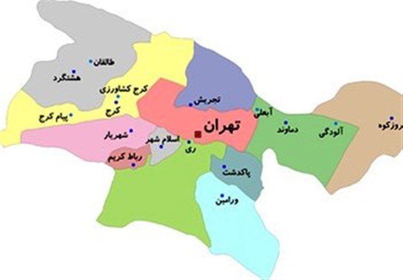 ورامین مرکز استان تهران شرقی می‌شود