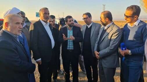 اعضای کمیسیون عمران مجلس از مجتمع فولاد خراسان بازدید کردند