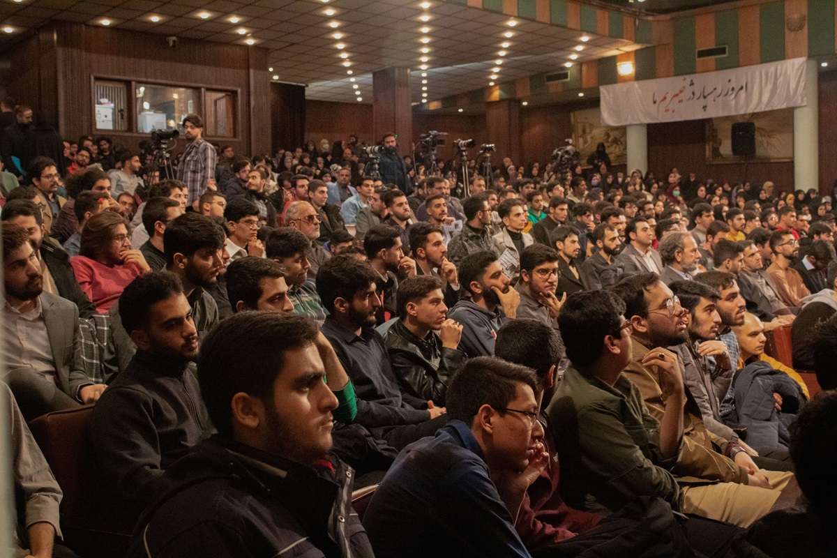 گزارش تصویری| بزرگداشت روز دانشجو در دانشگاه تهران با حضور رئیس مجلس