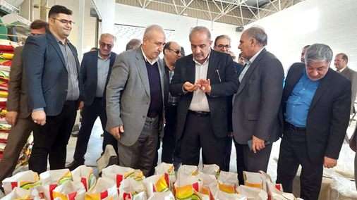 بازدید اعضای کمیسیون کشاورزی از کارخانه شالیکوبی اندیمشک