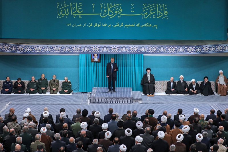 دیدار مسئولان و کارگزاران نظام با رهبر انقلاب