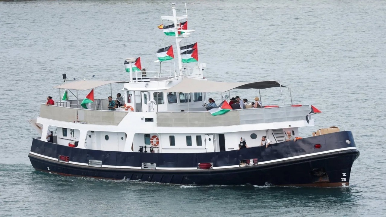 کاروان صمود محاصره غزه را به چالش حقوق بین‌الملل کشاند