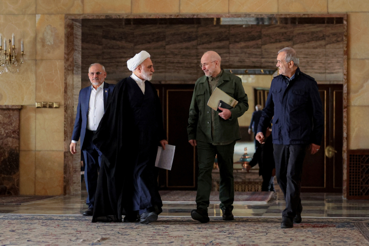 نشست فعالان اقتصاد دیجیتال با سران قوای سه‌گانه